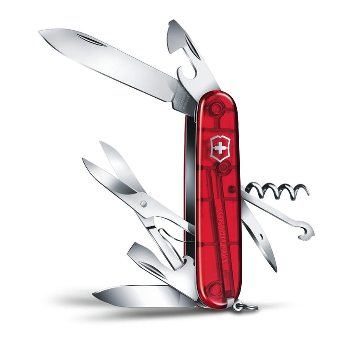 Victorinox Climber, Rot transparent