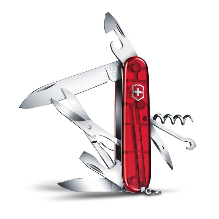 Victorinox Climber, Rot transparent