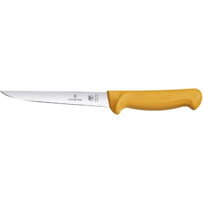 Victorinox Swibo, Ausbeinmesser, normaler Schliff, gelb, 14cm