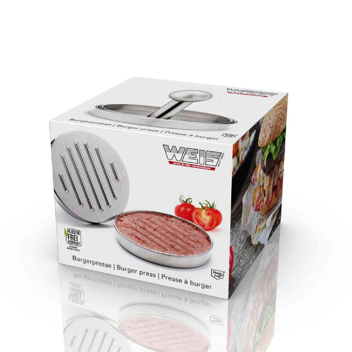 Weis Burgerpresse aus Edelstahl