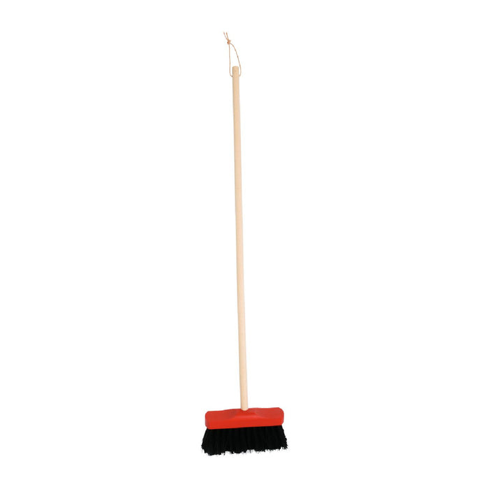 Redecker Kinderstubenbesen 70 cm, rot, klein