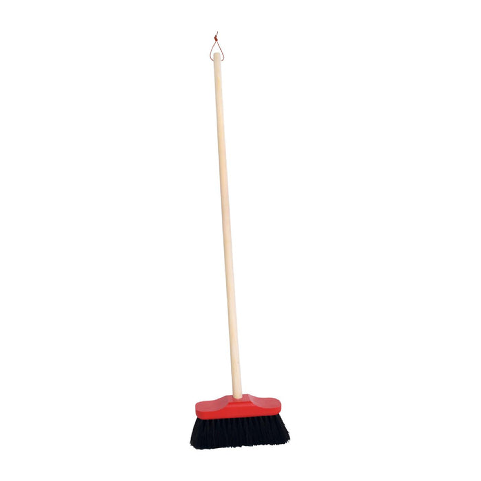 Redecker Kinderstubenbesen 90 cm, rot, groß