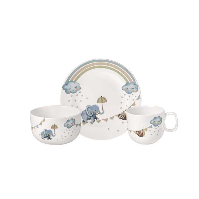 Villeroy & Boch Walk like an Elephant Kindergeschirr Set 3tlg.