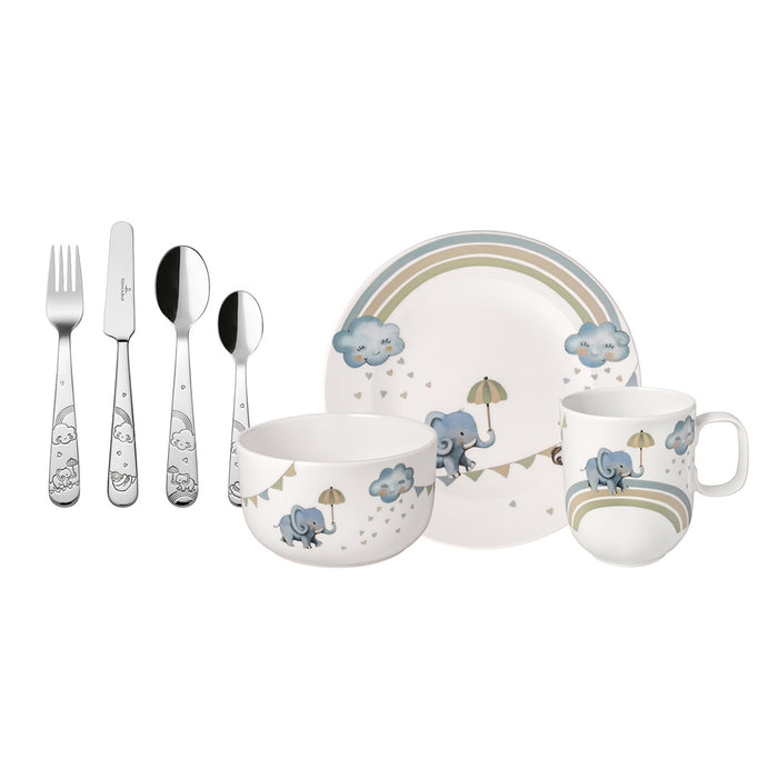 Villeroy & Boch Walk like an Elephant Kindergeschirr Set 7tlg.