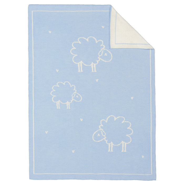 Eagle Products Babydecke LILLY, 75x100 cm, h´blau