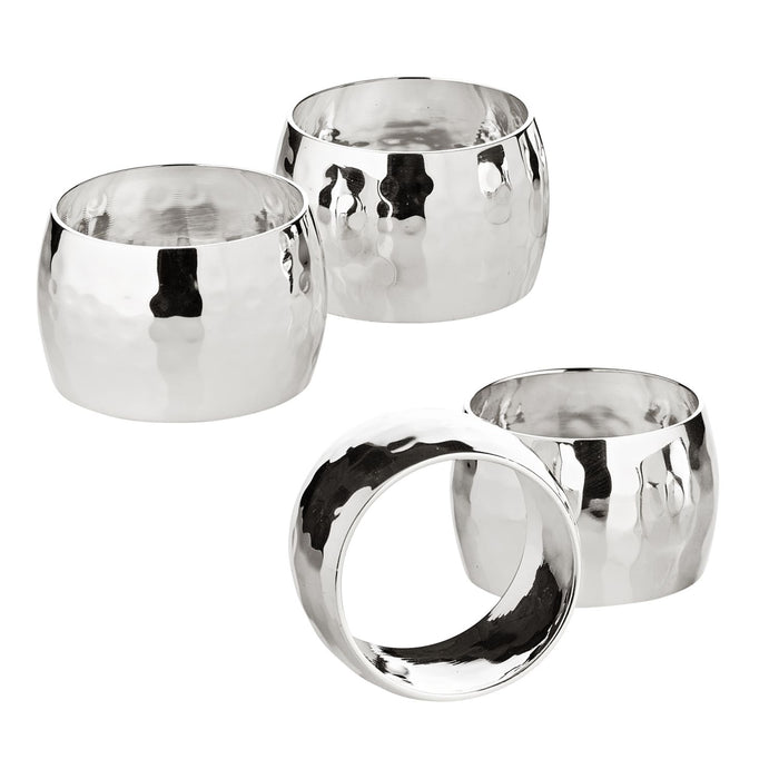 EDZARD Serviettenringe Flux 4er Set Ø 4cm