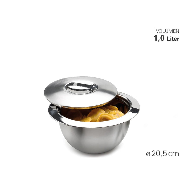Weis Thermoschüssel mit Deckel Ø 20 cm, 1 L