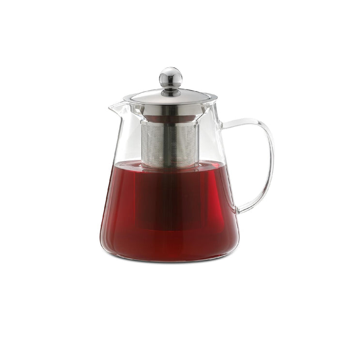 Weis Teekanne aus Borosilikatglas mit Teefilter 1,2 L