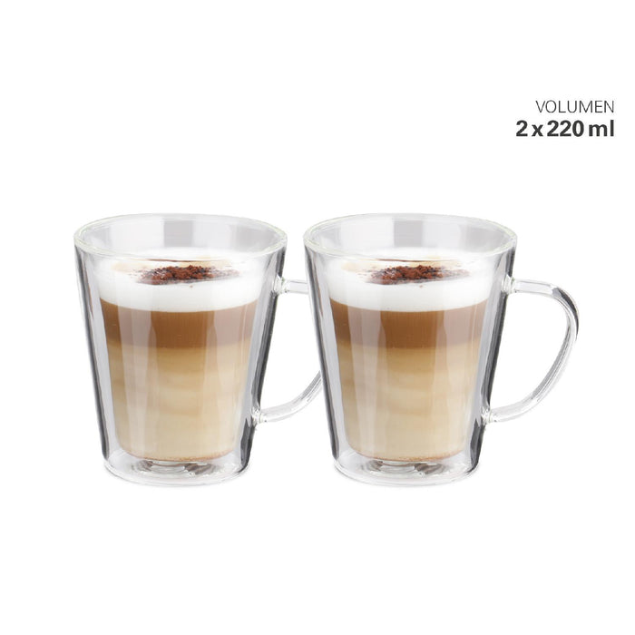 Weis Tassen doppelwandig L 270 ml Set 2