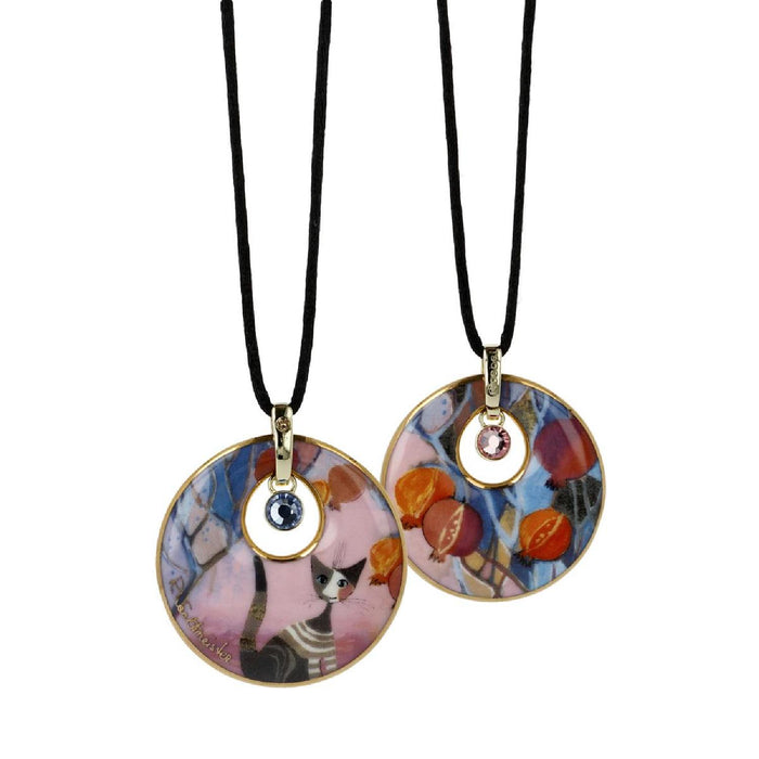 Goebel Colours of Paradise Rosina Wachtmeister - Melograni in fiesta - Halskette