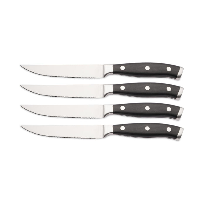 Weis Steakmesser mit Holzgriff - Set 4 in Holzbox
