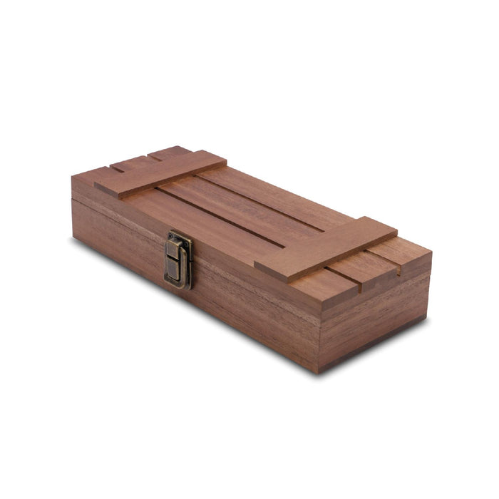 Weis Steakmesser mit Holzgriff - Set 4 in Holzbox