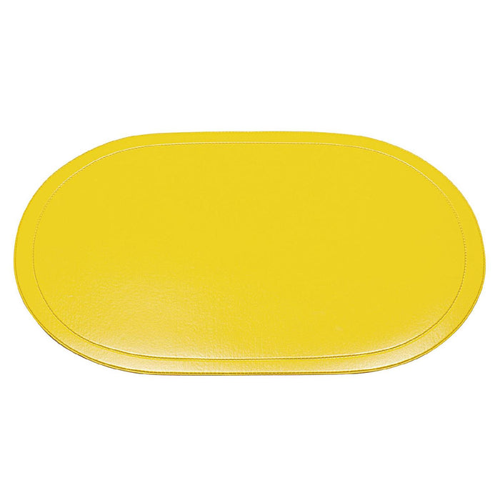 Tischset »Fun« oval, 45,5 x 29 cm, gelb
