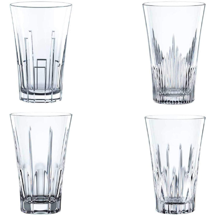 Nachtmann, 4-teiliges Set Longdrink, Kristallglas, 405 ml, Classix