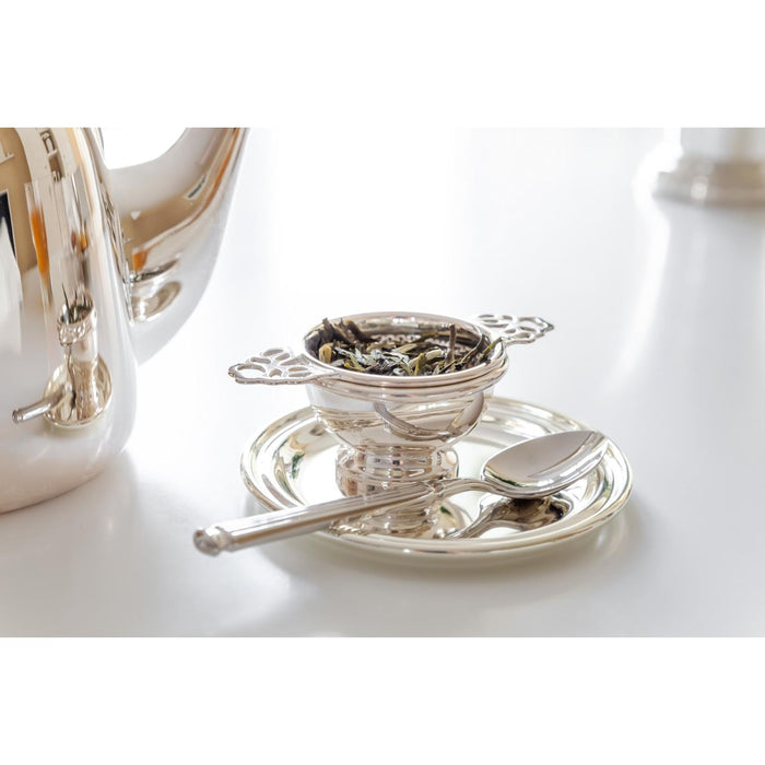 EDZARD Teesieb Assam mit Halter Ø 6 cm