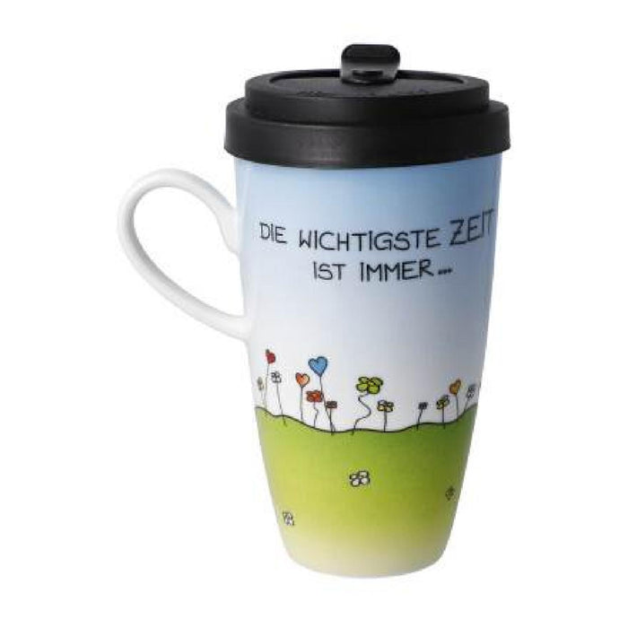 Goebel Wohnaccessoires Der kleine Yogi - "Jetzt" - Mug To Go