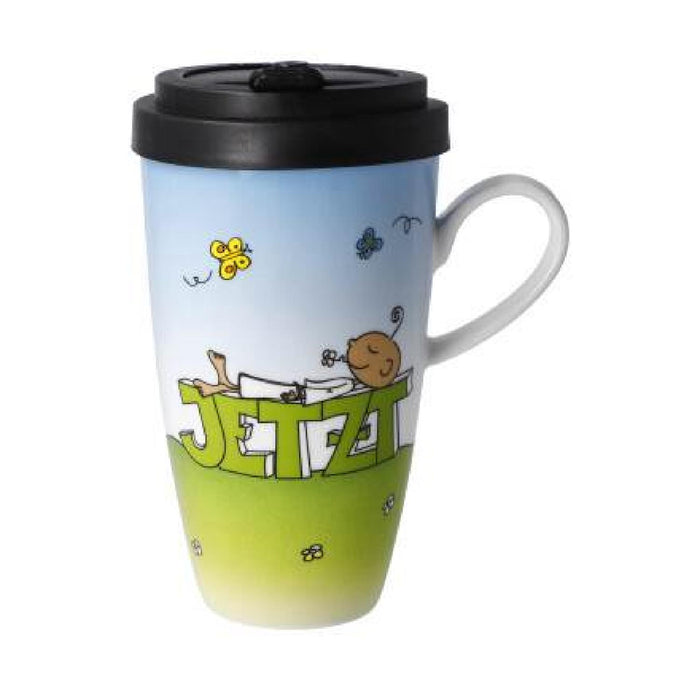 Goebel Wohnaccessoires Der kleine Yogi - "Jetzt" - Mug To Go