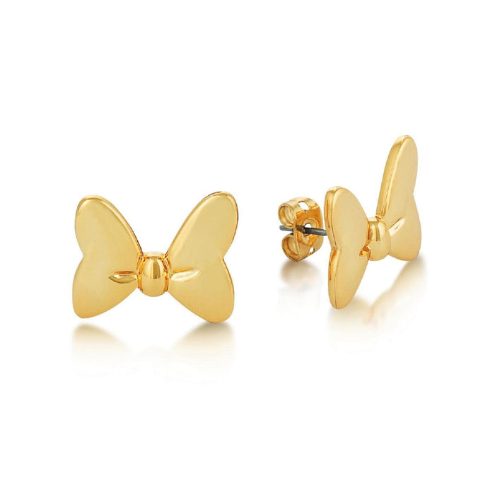 Minnie - Kristall-Ohrstecker Gold