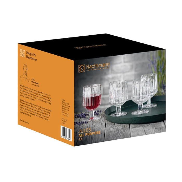 Nachtmann Jules Universalglas, Kelchglas, 4er-Set