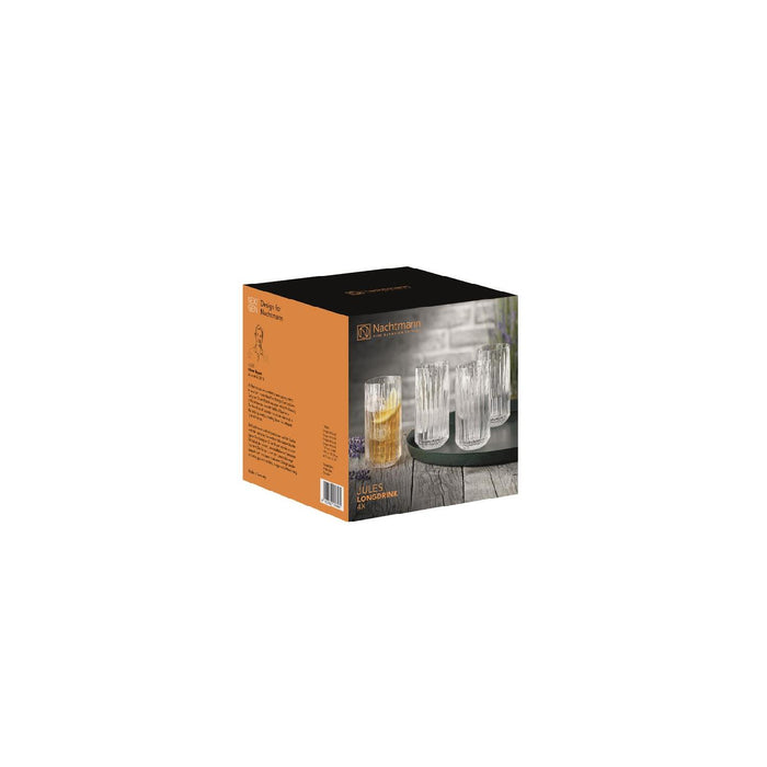 Nachtmann Jules Longdrinkglas, 4er-Set