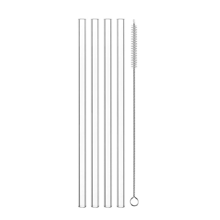 Glastrinkhalm 21cm Set/4