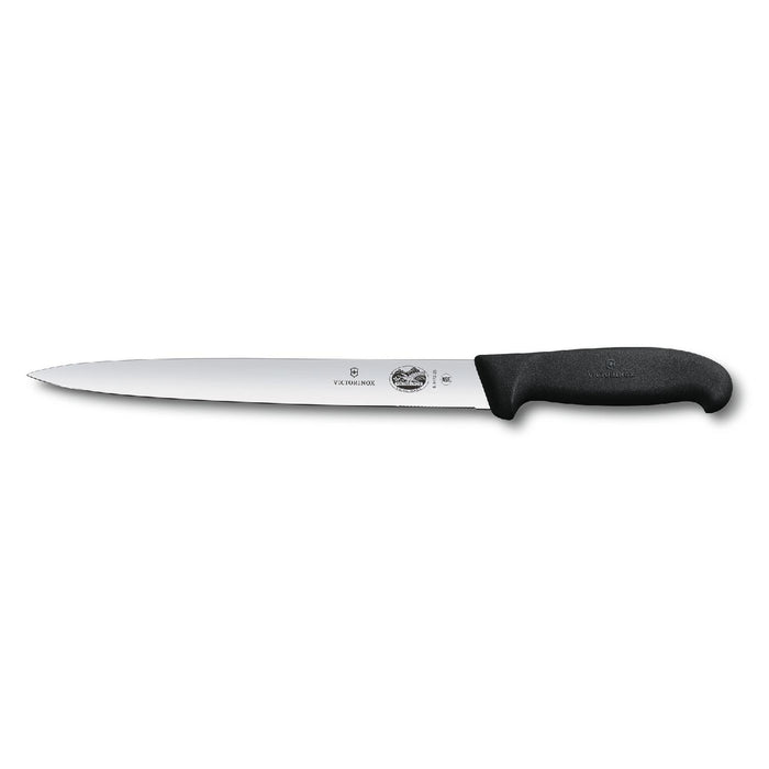 Victorinox Wurstmesser, Zähneschliff, Fibrox