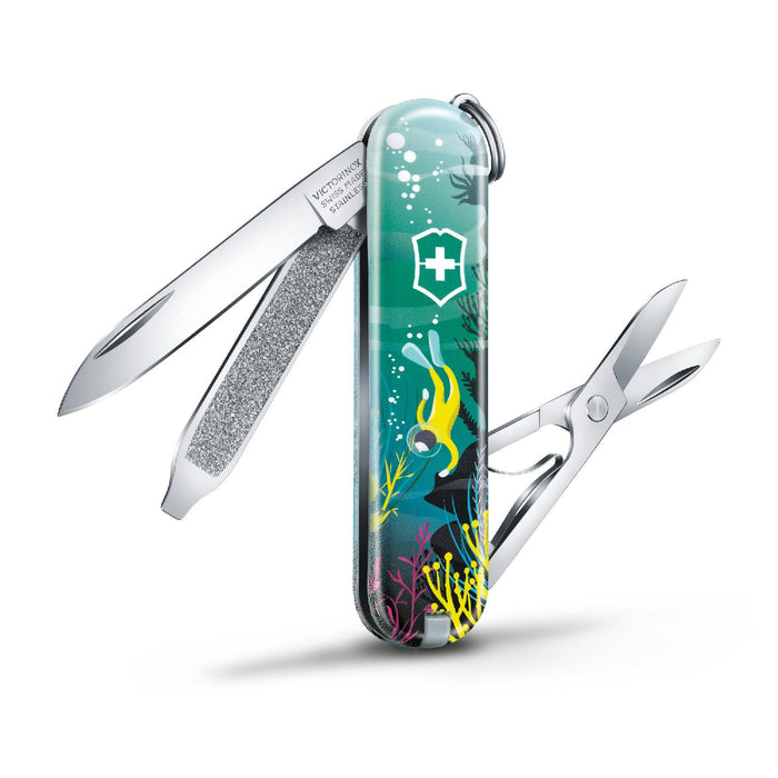 Victorinox Classic, 58 mm, "Deep Dive"