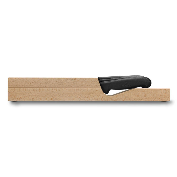 Victorinox Fibrox Schubladen-Messerhalter, 5-teilig, aus Buchenholz