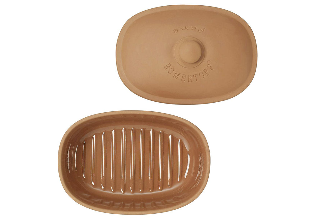 Brot-Frische-Topf oval terracota Römertopf "MEDI"