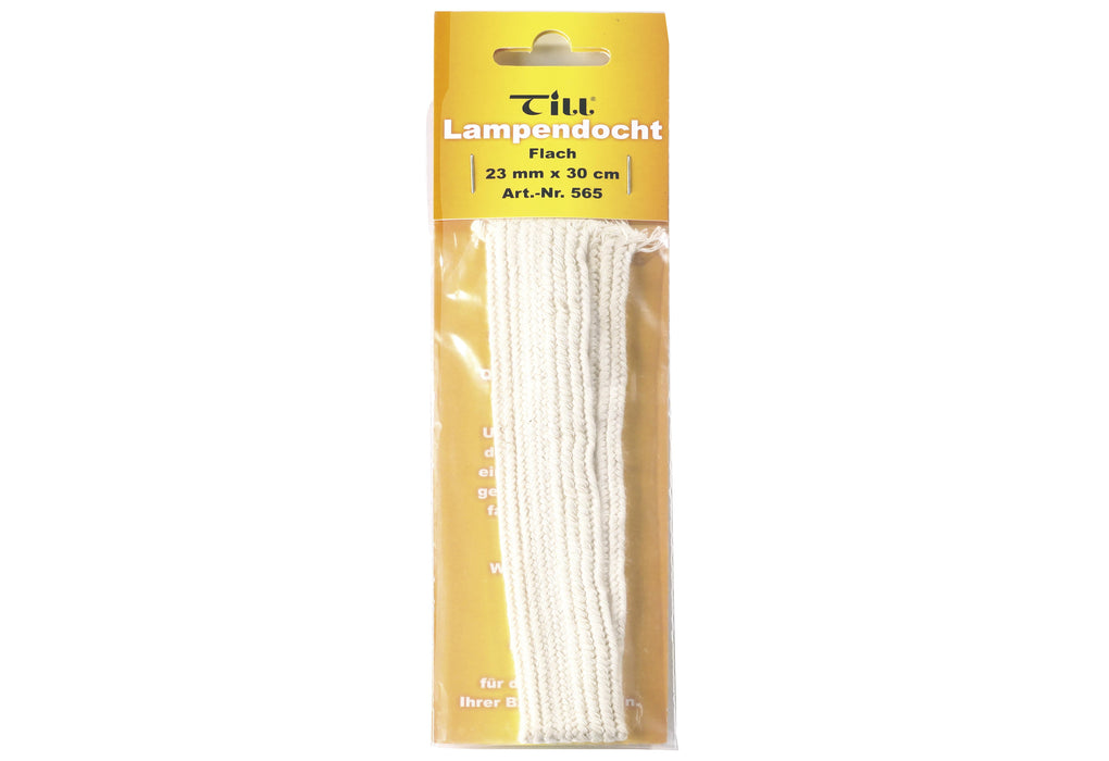 TILL-ZÜNDFIX Lampendocht flach 23mm x 30cm