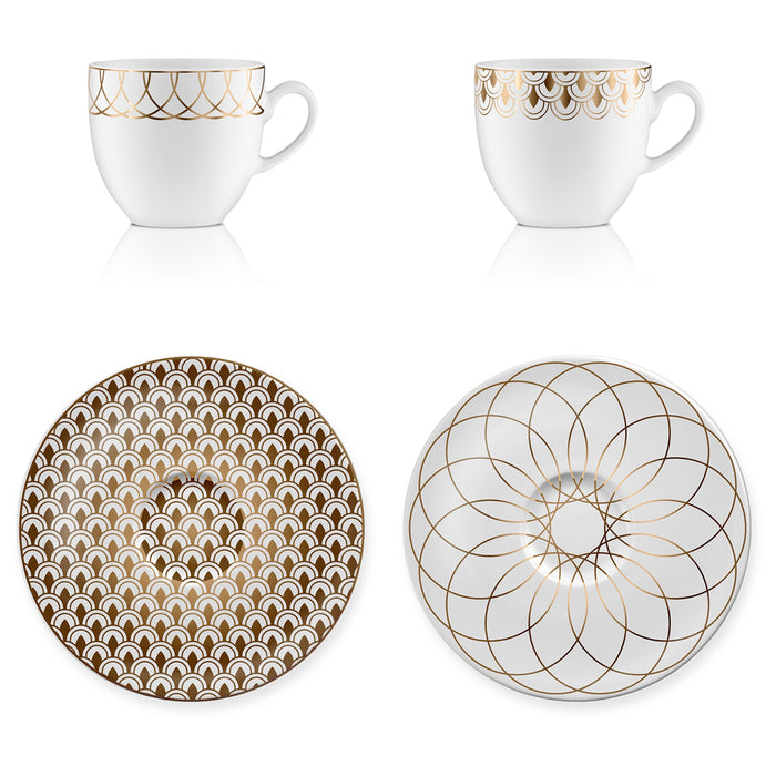 Goebel First.Gold Espressotassen Set