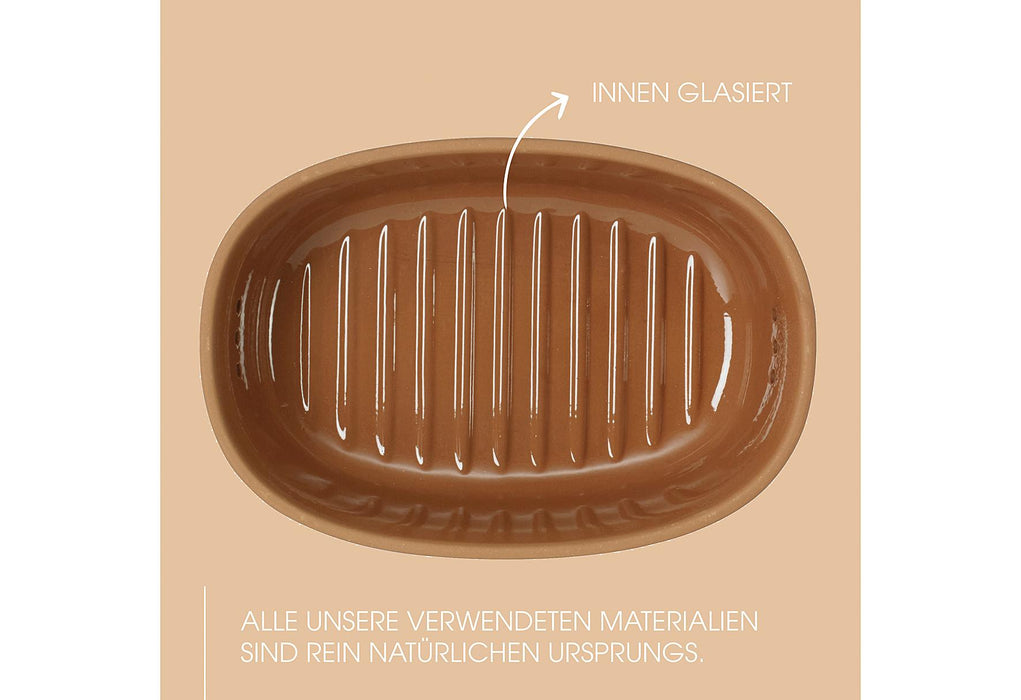 Brot-Frische-Topf oval terracota Römertopf "MEDI"