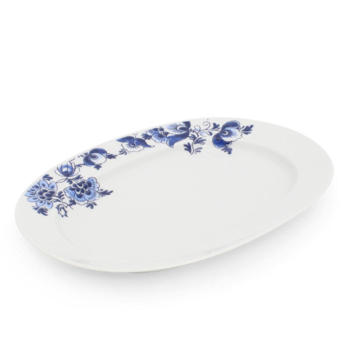 Friesland Porzellan Platte 24x16,5cm Atlantis Delfter Blau