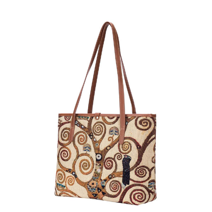 Goebel Gustav Klimt Der Lebensbaum Schultertasche