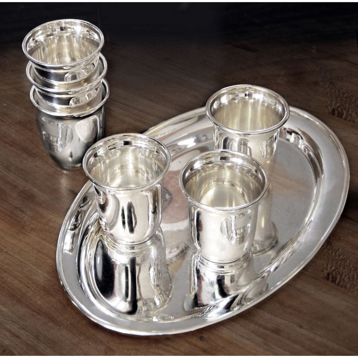 EDZARD Schnapsset 7-tlg 4 cl L 22 cm