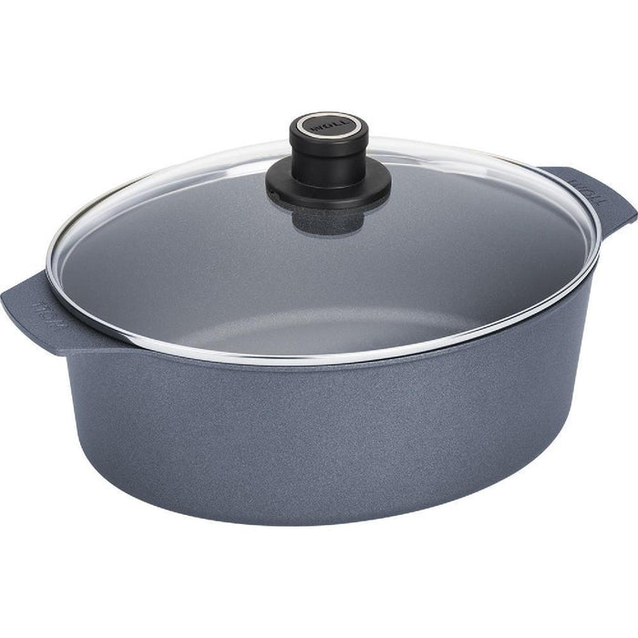 Woll Diamond Lite Induktion, Gussbräter 31 x 26 cm, 11 cm hoch, 6 Liter