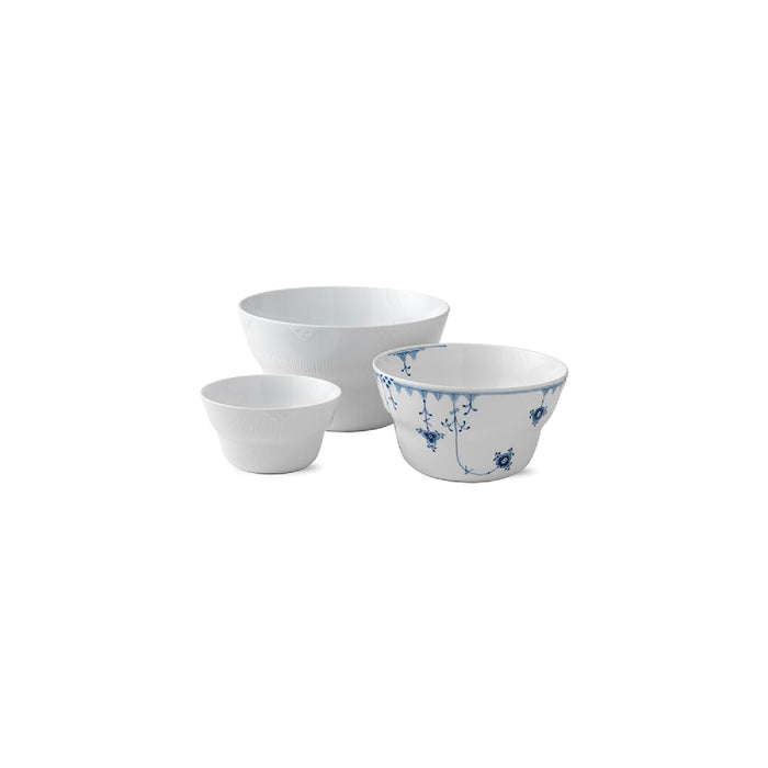 Royal Copenhagen Blue Elements Schale-mix-set 65 cl, 160 cl und 320 cl