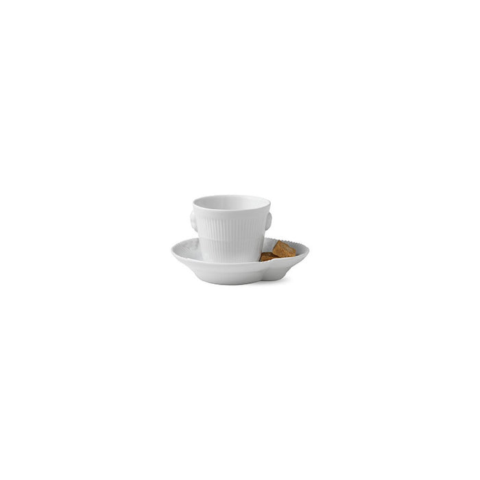 Royal Copenhagen Espressotasse mit Untertasse - 10 cl
