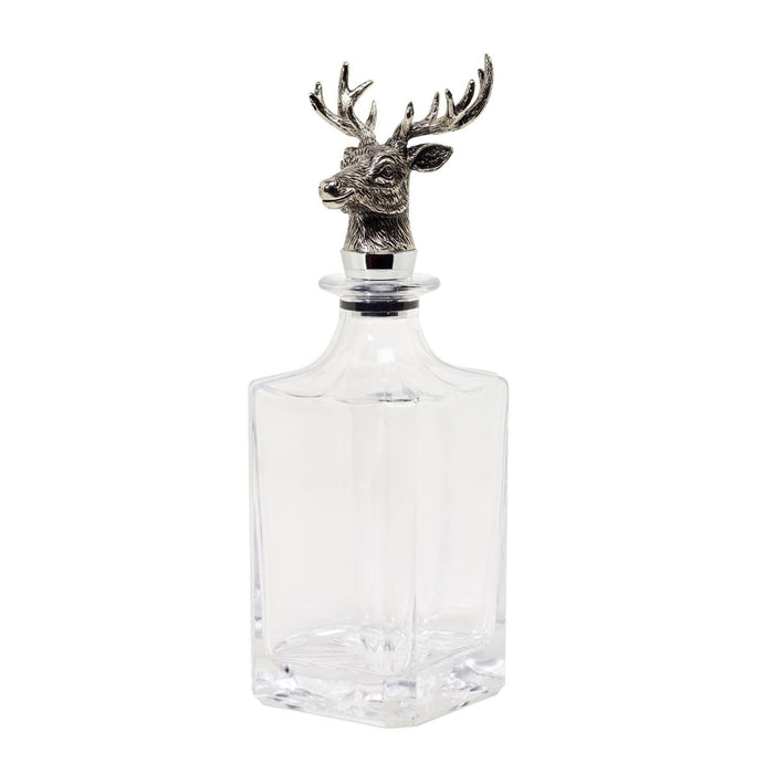 EDZARD Glas Karaffe Hirsch 0,75 Liter H 28 cm