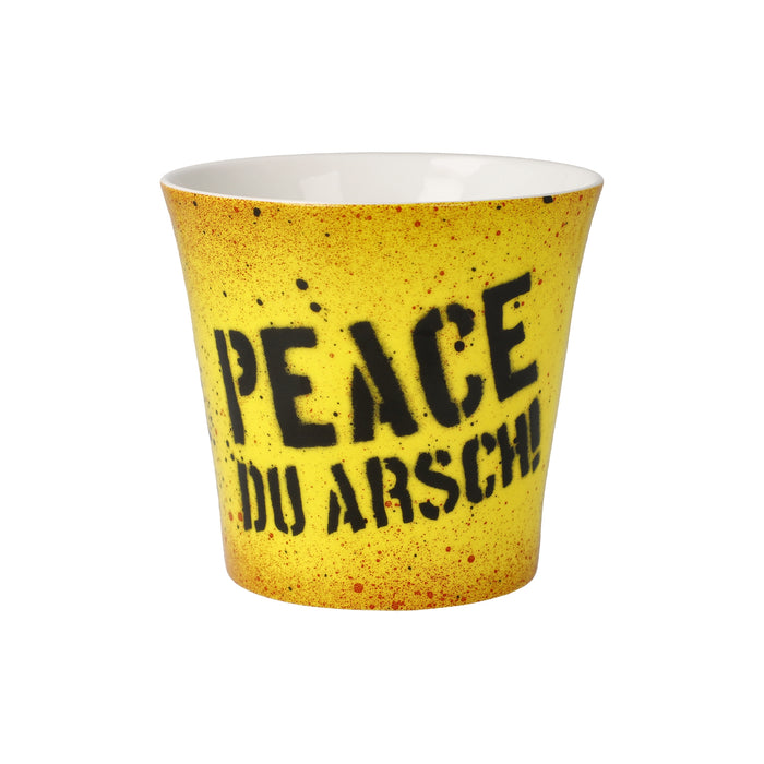 Goebel Frank Hummel Peace du Arsch Coffee-/Tea Mug