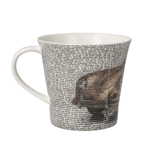 Goebel Tee-/Kaffeetasse Klassischer Sportwagen orange