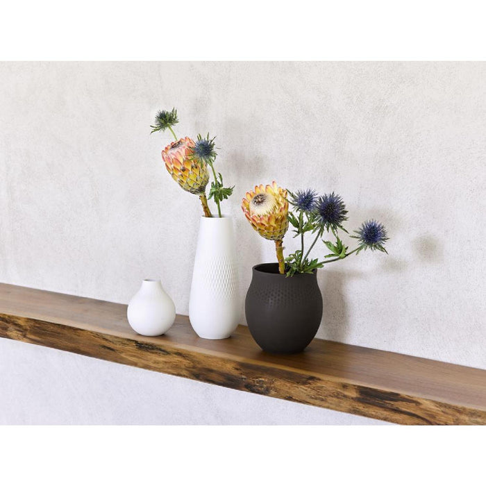 Villeroy & Boch Manufacture Collier blanc Vase Carré hoch