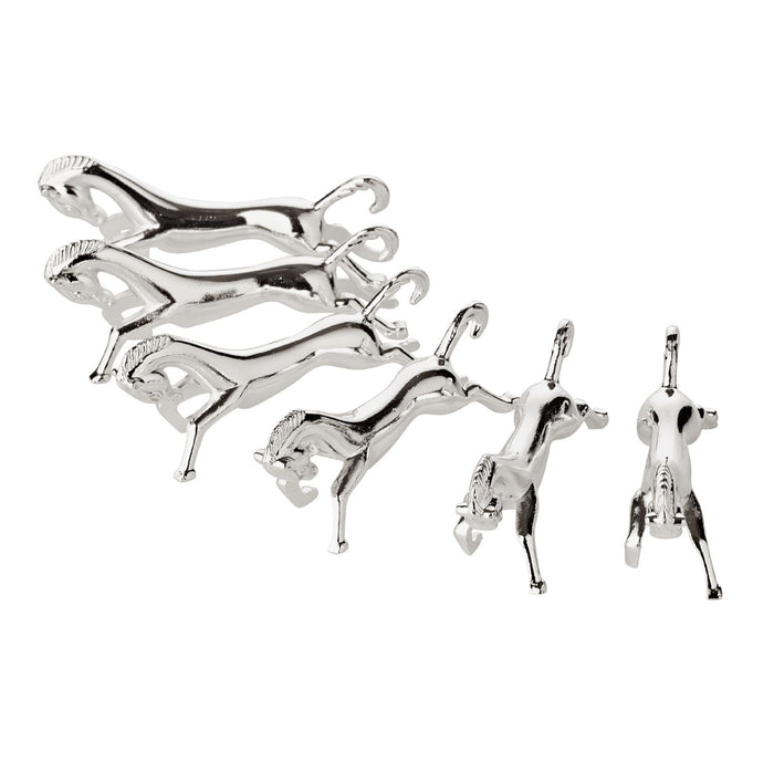 EDZARD Messerbank Horse 6er Satz L 8 cm