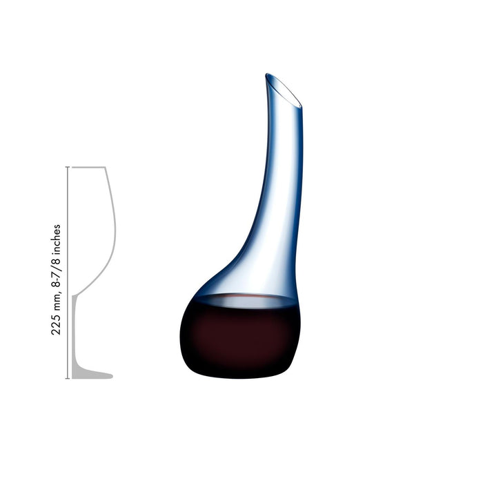 RIEDEL CORNETTO CONFETTI DECANTER BLUE