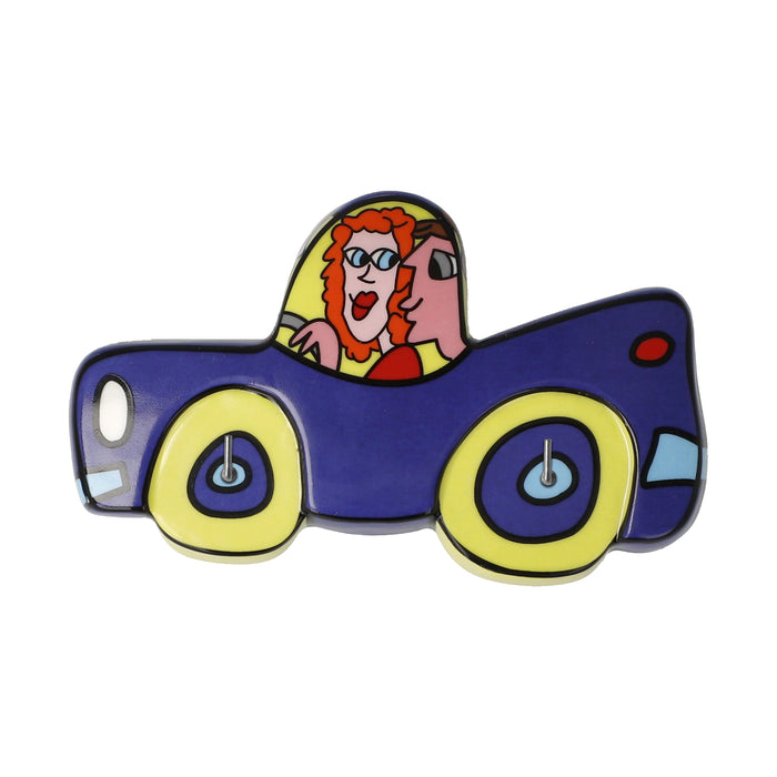 Goebel James Rizzi  Fun ride Schlüsselbrett