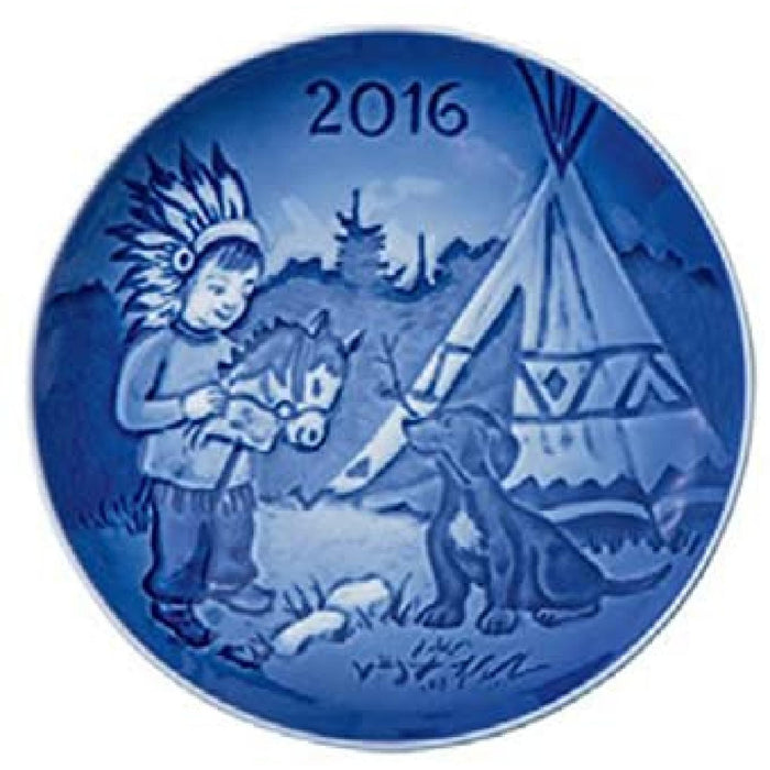 Bing & Grøndahl Collectibles 2016, Children’s day Plate, 13 cm