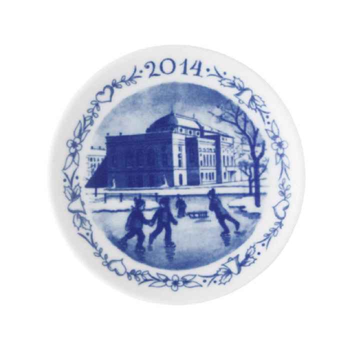 Royal Copenhagen Collectibles Plaquette 2014, 8 cm
