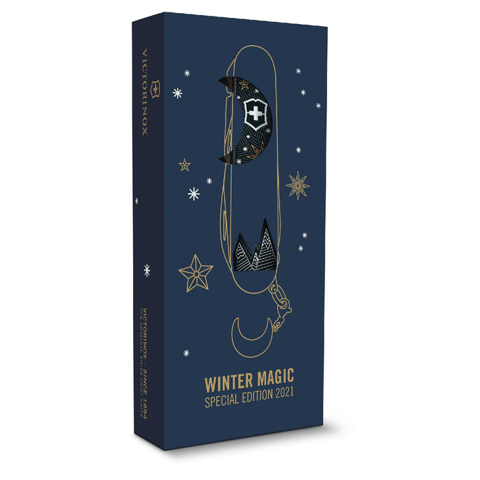Victorinox Climber Lite Winter Magic Special Edition 2021, Blau/Schwarz