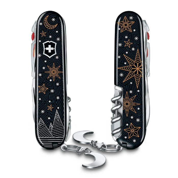 Victorinox Climber Lite Winter Magic Special Edition 2021, Blau/Schwarz
