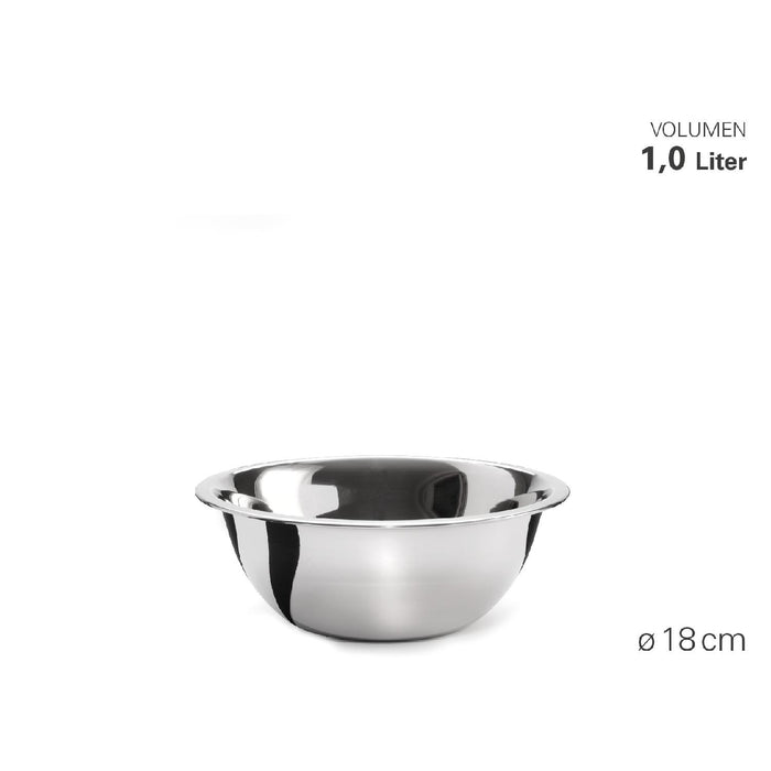 Weis Schüssel "Gastro" aus Edelstahl Ø 18 cm